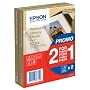 Epson Premium Glossy Photo Paper - 2 f�r 1, 100 x 150 mm, 255g/m�, 80 Blatt
