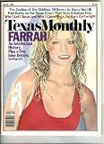 April 1982 Charlie's Angels Farrah Fawcett Texas Monthly Magazine