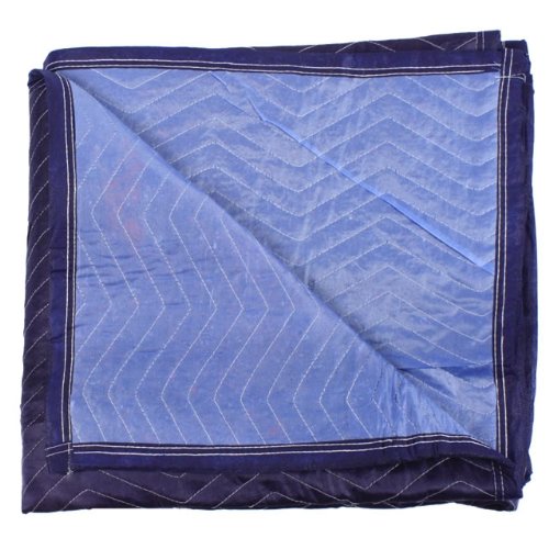 12 Supreme Quality Moving Blankets 72 x80 85 Strength Blue lt Blue