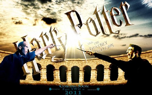 Harry Potter and the Deathly harry potter 7 poster part 2. Harry Potter and the Deathly