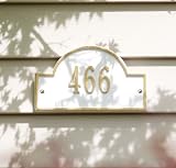 Arch Marker - personalized plaque One Line Arch Marker - Standard Wall 15.75 x 9.25
