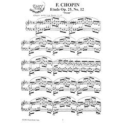 Chopin Etude Op. 25 No. 12 "Ocean": Instantly download and print sheet music