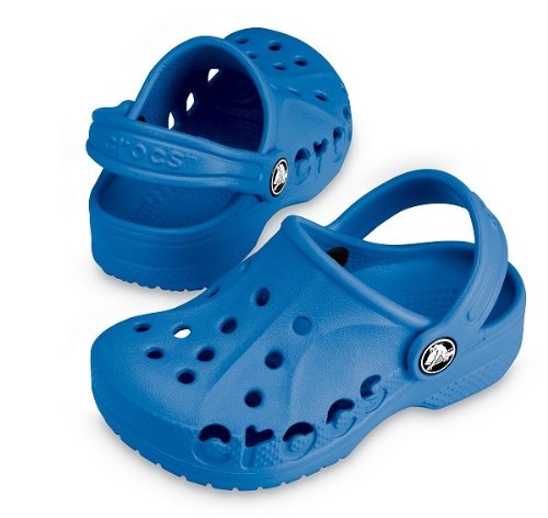 Crocs Baya Kids Unisex Footwear, Size: 2 M US Little Kid, Color: Sea Blue