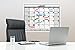 Wall26 Dry Erase Wall Calendar Decal, Monthly Organizer, Perfect for Family /Teacher Planning(Marker Included) - 18