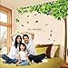 SMJAITD BestGrew? Green Tree Garden Series Large Tree and Butterflies Wall Decals, Living Room Bedroom Removable Wall Stickers Murals