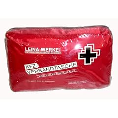Leina-Werke GmbH 3110048/0 KFZ-Verbandtasche, Nylon, rot