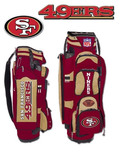 Buy San Francisco 49ers Golf Cart Bag by Datrek