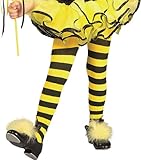 Rubies Striped Child Bumble Bee Tights