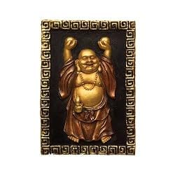 Standing Buddha Polyresin Box with Hinges and Magnetic Closure