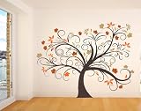 Wandtattoo Zauberbaum XXL Baum in Lebensgröße: Größe: 1,70mbreit x 1,20m hoch