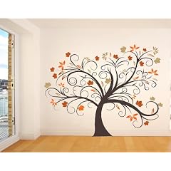 Wandtattoo Zauberbaum in XXL Wandaufkleber (1,70m breit x 1,20m hoch)