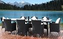 Outdoor Wicker Dining Set | Garden, Lawn and Patio Furniture in Resin Wicker