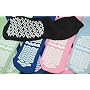 Care Apparel Non-Skid Socks Assorted Colors