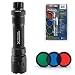 CREE X-Tactical ATE0C2L007 Ultra-Bright CREE LED Tactical Aluminum Flashlight - Black, 235 Lumens, w
