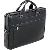 McKlein USA Bridgeport Large Leather Laptop Brief