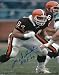 Joe DeLamielleure Autographed/Hand Signed Cleveland Browns 8x10 Photo with HOF 03 Inscription (Pose