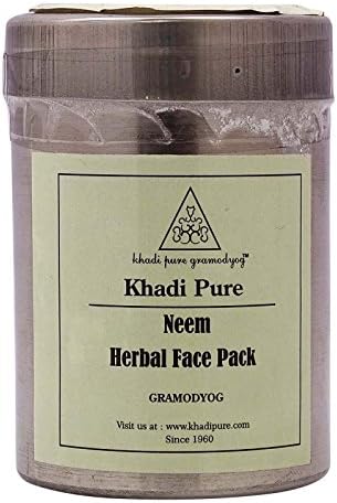 Khadi India Herbal Pure Neem Herbal Face Pack - 50 gm