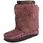 [ムックス] MUKS FURSHORTBOOTS-CHECK