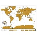 Personalised World Scratch Map