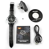 Stylish Watch Camera - HD 1080P Night Vision Waterproof Video Recording Capability Camera. 16GB Internal Memory.