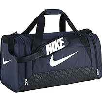 Nike BA4831401 Brasilia 6 S Duffel Grip Gym Bag Midnight Navy
