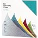 American Crafts 12-Inch by 12-Inch Specialty Cardstock, Glitter, 12-Sheet