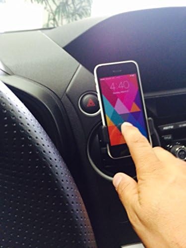 VENT MOUNT PHONE HOLDER Portable low profile vent mount Stylish design fits Iphone 6 plus Samsung Galaxy HTC Droid Moto LG