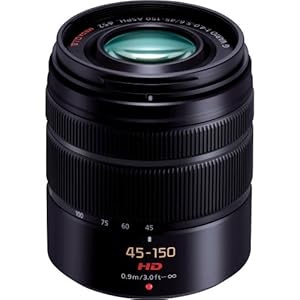 Panasonic H-FS45150K Lumix G Series Lens (Black)