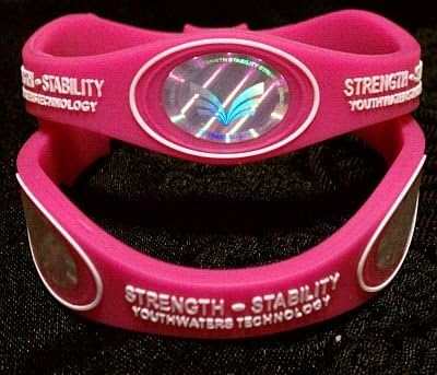 The Strength Stability Bracelet.The First of It's Kind Rated #1.Add's to Your Immune System.Also Help's Add Energy, Strength &amp; Stability.Protects You From Harmful Electrical Fields.Designed to Be Beautiful and Fashionable.Feel the Surge of Energy When You Put It On. 3 Large Beautiful Scalar Energy Holograms, Negative Ions, and the Rest Is Our Own Patented Technology.Designed to Work with Our Alkaline Hydrogen Pens, the First to Have Science Behind This.Another Proprietary Youthwater Technology. (Pink Small)