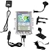Car / Auto Multi Adapter Mount Holder GPS Navigation Kit for the PalmOne m500 with built in charger - Gomadic Brand