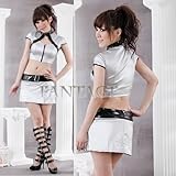 39 レースクイーン 黒×銀 コスプレ 衣装