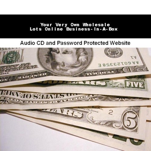 Your Very Own Wholesale Lots Online Business-In-A-Box