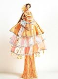 Fagan 15" Polyresin Tassel Victorian Doll Duck House~Retired