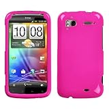 Solid Shocking Pink Hard Protector Case Cover For HTC Sensation 4G