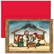 Adore Him Religious Christmas Cards -
