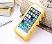 iPhone 6 PLUS Case, JEPN 3D PINK big letters Silicone Case for the Apple iPhone 6 PLUS Yellow