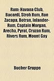 Rum: Havana Club, Bacardi, Stroh Rum, Ron Zacapa, Botran, Inlander-Rum, Captain Morgan, Arecha, Pyrat, Cruzan Rum, Rivers R-