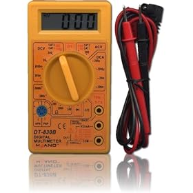 Digital Multimeter Tester With Test Leads- Multi-Meter MultiTester