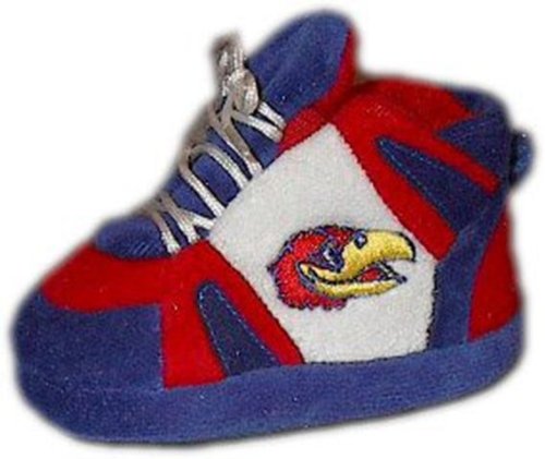 Kansas Jayhawks KU Baby Shoes Infant Slippers