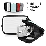 CaseCrown Pebbled Granite (White) Hard Cover Case for Sony Cyber-shot DSC-H ....