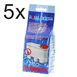 Saeco Aqua Prima Wasserfilter / Filterkartusche, 5er Pack