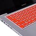 HDE Silicone Rubber Keyboard Skin for MacBook Pro (Non-Retina) (Orange)