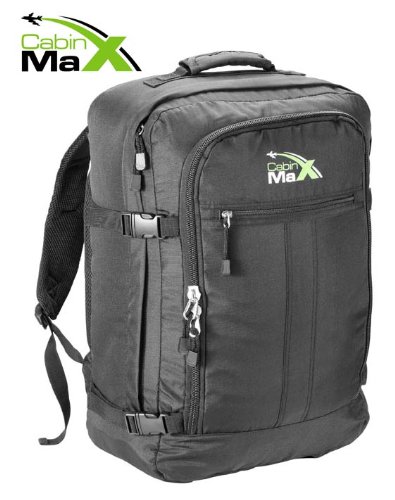 Cabin Max Backpack Flight Approved Carry On Bag massive 44 litre travel luggage 55x40x20 cm