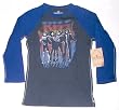 Trunk Encore Kiss US 1977 Tour 3/4 Sleeve Junior Shirt