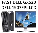 Fast Dell Gx520 Desktop Computer Pentium 4 HT 1Gb 250Gb DVDRW 19LCD/Keyboard/Mouse/Recovery CD included