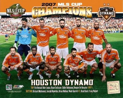 Buy 2007 MLS Champion Houston Dynamo 8x10 Photo by Collectibles Of The Game