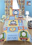 Thomas the Tank Engine READY STEADY GO kids single bed duvet cover set