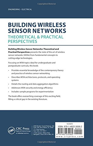 Building Wireless Sensor Networks: Theoretical and Practical Perspectivesの表紙