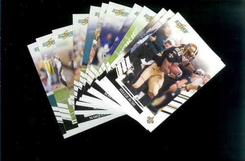 2007 Score New Orleans Saints Team Set of 12 cards - Includes Reggie Bush, Drew Brees, Marques Colston and more -Shipped In Protective Storage Box!