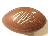 San Francisco 49ers PATRICK WILLIS Signed Autographed Logo Football COA